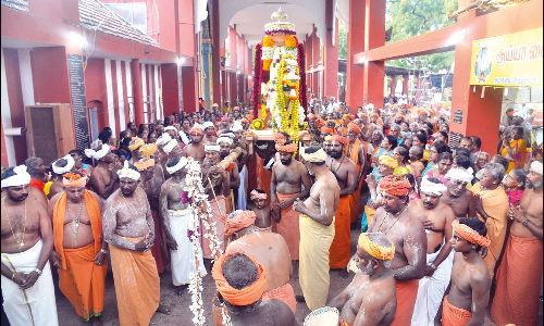 சாமிதோப்பு அய்யா வைகுண்டசாமி தலைமைப்பதியில் கலிவேட்டை நிகழ்ச்சி
