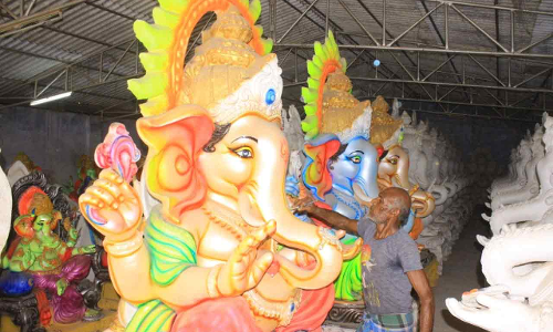 நெல்லை மாவட்டத்தில்  12 இடங்களில் விநாயகர்  சிலைகள் கரைக்க அனுமதி- நாளைக்குள் அனுமதி பெற வேண்டுகோள்