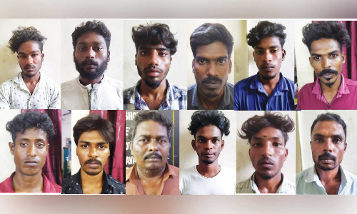 வத்தலக்‌குண்டுவில் குவிந்த வெளிமாவட்ட கஞ்சா வியாபாரிகள்   16 பேர் கைது