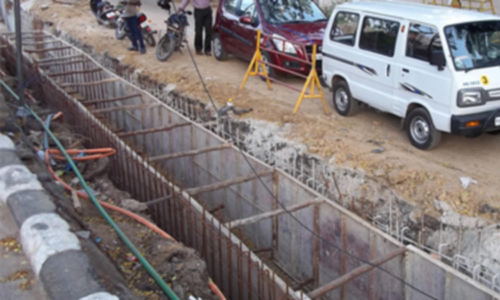 மழை நீர் வடிகால் பணிகளுக்காக சென்னையில் 100 மரங்கள் வெட்டி அகற்றப்பட்டன