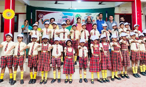 வைமா வித்யாலயாவில்: இளம்படை தொடக்கவிழா