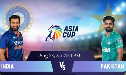 ஆசிய கோப்பை கிரிக்கெட்- இந்தியாவுக்கு எதிரான ஆட்டத்தில் பாகிஸ்தான் பேட்டிங்