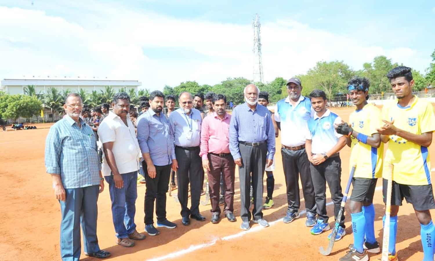 திருச்சி ஜமால் முகமது கல்லூரியில் காஜாமியான் கோப்பை ஆக்கி போட்டி