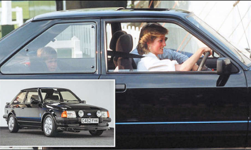 இளவரசி டயானாவின் கார் ரூ.6 கோடிக்கு ஏலம்