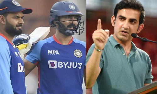 ரிஷப் பண்டுக்கு பதில் தினேஷ் கார்த்திக்- ரோகித் சர்மா முடிவு குறித்து கம்பீர் கருத்து