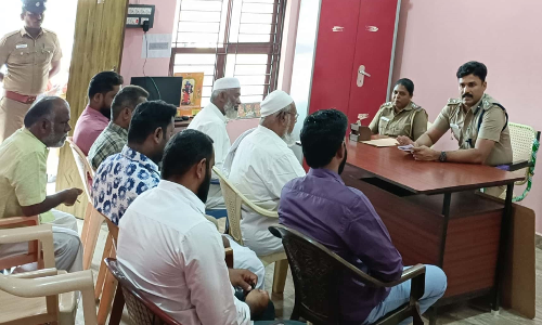 விநாயகர் சதுர்த்தியை முன்னிட்டு ஆலோசனை கூட்டம்