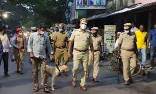 விநாயகா் சதுா்த்தியை முன்னிட்டு சோதனைச்சாவடி- தங்கும் விடுதிகளில் போலீசார் தீவிர சோதனை