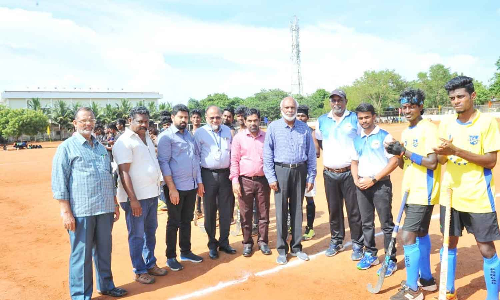 திருச்சி ஜமால் முகமது கல்லூரியில் காஜாமியான் கோப்பை ஆக்கி போட்டி