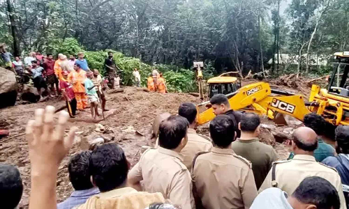 கேரளா நிலச்சரிவு - பலி எண்ணிக்கை 5 ஆக உயர்வு