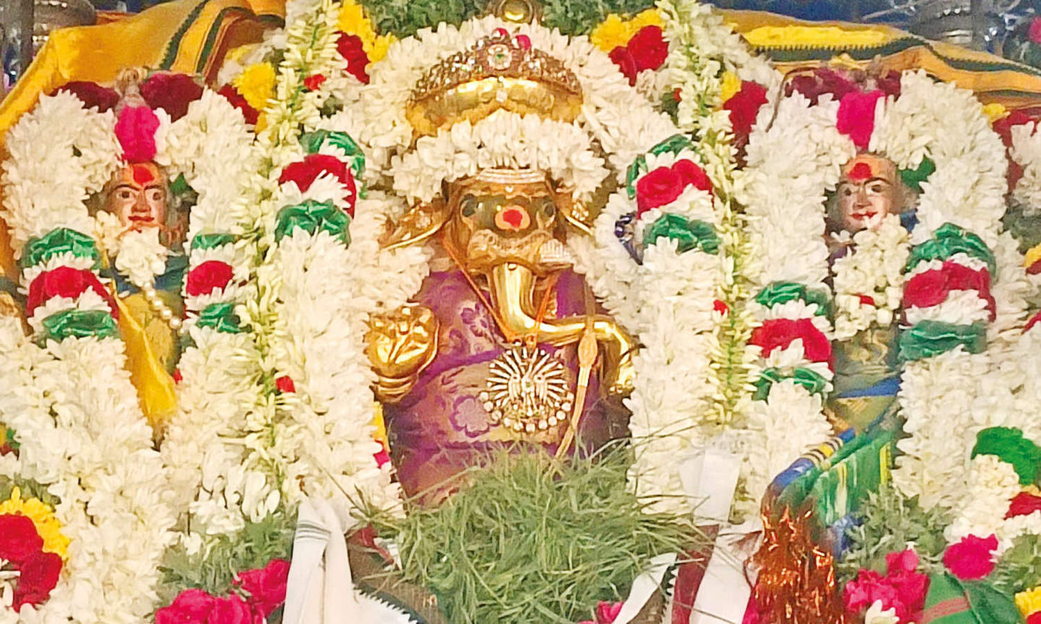 உப்பூரில் வெயிலுகந்த விநாயகர்- சித்தி,புத்தி திருக்கல்யாணம் உப்பூரில் வெயிலுகந்த விநாயகர்- சித்தி,புத்தி திருக்கல்யாணம்