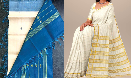 இயற்கையான தாவரங்களை கொண்டு தயாரிக்கப்படும் ஆர்கானிக் புடவைகள் ...