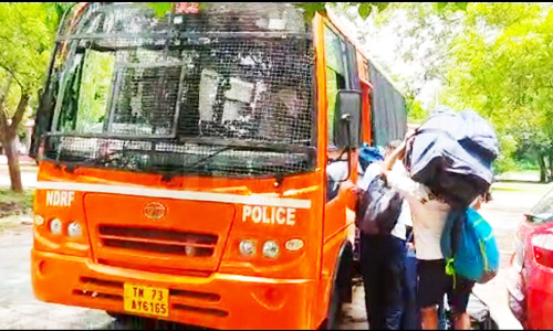 பேரிடர் மீட்பு படையினர் கேரளா விரைந்தனர்