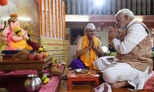 விநாயகர் சதுர்த்தியை முன்னிட்டு பிரதமர் மோடி வாழ்த்து