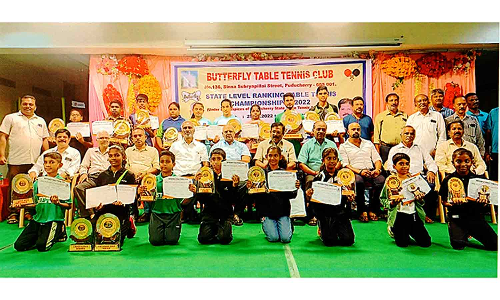 டேபிள் டென்னிஸ் பரிசளிப்பு விழா