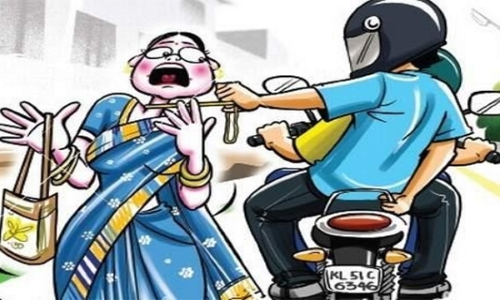 பெண்ணிடம் தங்க சங்கிலி பறிப்பு