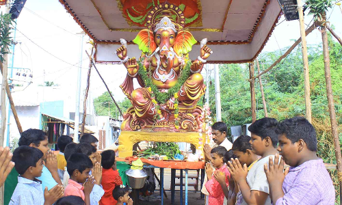 விநாயகர் சதுர்த்தி விழா: நெல்லை, தென்காசி, தூத்துக்குடியில்  விநாயகர் சிலைகள் பிரதிஷ்டை