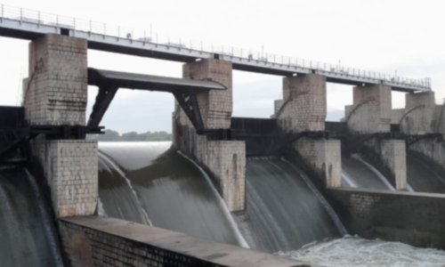 ஊத்தங்கரை அருகே மதகின் கதவு பழுதானதால் வீணாக வெளியேறும் பாம்பாறு அணை தண்ணீர்- விவசாயிகள் கவலை