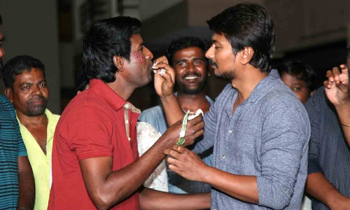 விஜய் சேதுபதி-சூரி கூட்டணியில் இணைந்த உதயநிதி