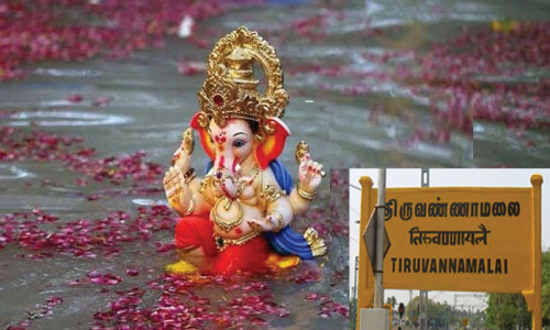திருவண்ணாமலையில் 5 இடங்களில் விநாயகர் சிலைகளை கரைக்க அனுமதி