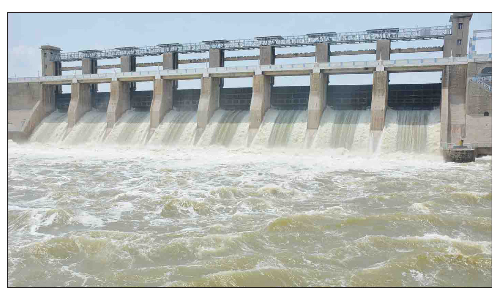 கிருஷ்ணகிரி கே.ஆர்.பி அணையில் இருந்து  கூடுதல் தண்ணீர் வெளியேற்றம்   தென்பெண்ணை ஆற்றங்கரையோர மக்களுக்கு தொடர்ந்து எச்சரிக்கை