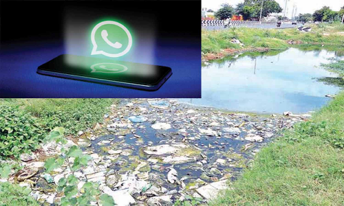 அடிப்படை வசதி குறைகள் இருந்தால் வாட்ஸ் அப்பில் தெரிவிக்கலாம்