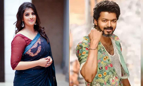 எனக்கு பிடித்த நடிகர் எனது பக்கத்தில்.. விஜய்யுடன் பயணித்த பிரபல நடிகை..