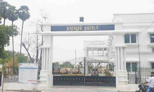 ஊழியர்கள் வருகையை கண்காணிக்க தாராபுரம் நகராட்சி அலுவலகத்தில் விரைவில் பயோமெட்ரிக் முறை அமல்