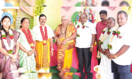 விகாஸ் வித்யாலயா மெட்ரிக் பள்ளியில் விநாயகர் சதுர்த்தி விழா