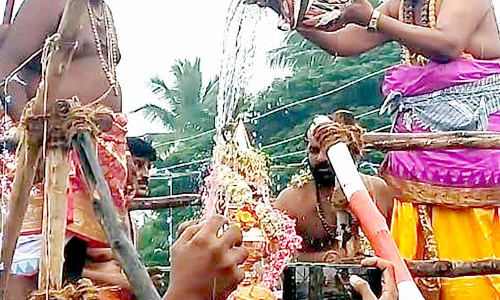 தெப்பக்குளம் விஸ்வநாதர் கோவில் கும்பாபிஷேகம்