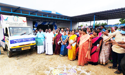 ஊட்டச்சத்து விழிப்புணர்வு வாகனம்