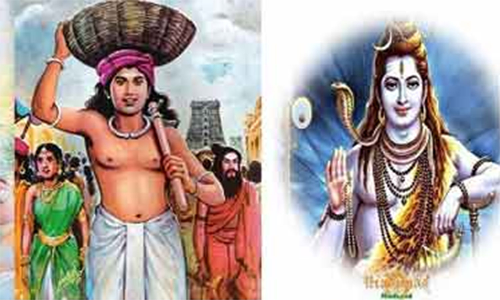 சிவபெருமான் பிட்டுக்கு மண் சுமக்கும் நிகழ்ச்சி