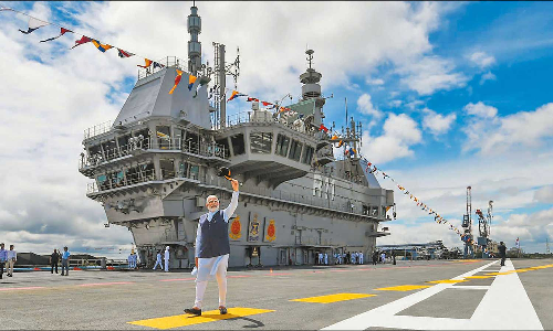 ஐ.என்.எஸ். விக்ராந்த் மூலம் வளர்ந்த நாடுகளின் வரிசையில் இந்தியா