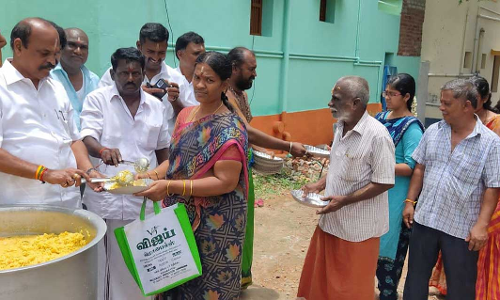 கோவில்பட்டி அருகே பூமாதேவி ஆலய வருஷாபிஷேக விழா