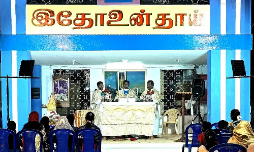 நாசரேத்-மாதாவனம்  புனித ஆரோக்கிய அன்னை வேளாங்கண்ணி ஆலயத்திருவிழா