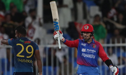 ரஹ்மதுல்லா குர்பாஸ் அதிரடி - இலங்கை வெற்றிபெற 176 ரன்களை இலக்காக நிர்ணயித்தது ஆப்கானிஸ்தான்