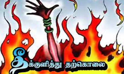 பெண் தீக்குளித்து தற்கொலை