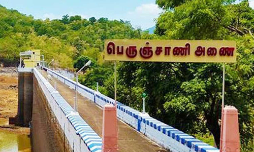 பெருஞ்சாணி அணை நீர்மட்டம் 71.45 அடியாக உயர்வு