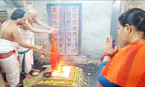 யோக ஆஞ்சநேயர் கோவிலில் பாலாலயம்