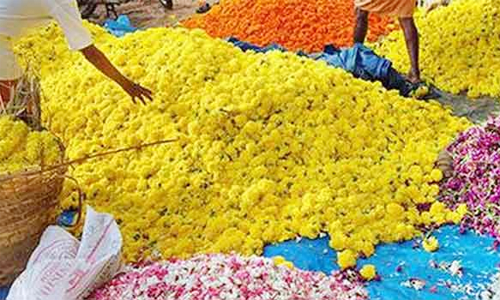 ஸ்ரீரங்கத்தில் ஒருங்கிணைந்த பூ மார்க்கெட்