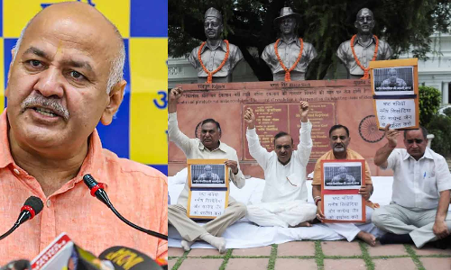 மணீஷ் சிசோடியாவை பதவியில் இருந்து நீக்க கோரிக்கை- குடியரசுத் தலைவரை இன்று சந்திக்கிறது பாஜக