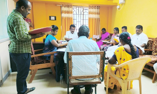 போகலூரில் யூனியன் கூட்டம்