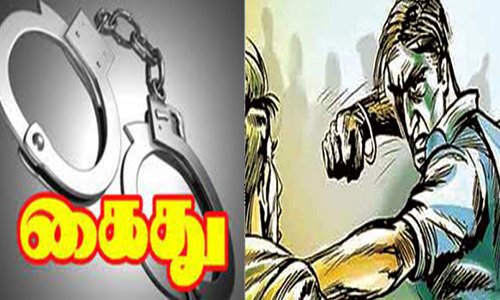 அரசு பஸ்சை சேதப்படுத்தி டிரைவர் மீது தாக்குதல்- வாலிபர் கைது