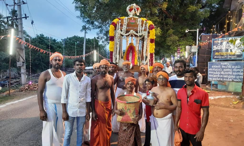 களக்காடு அருகே நாராயணசாமி கோவில் திருவிழா