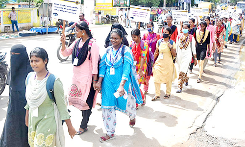 கண் தானம் விழிப்புணர்வு பேரணி