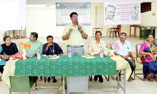 தேசிய விளையாட்டு தினம் கொண்டாட்டம்