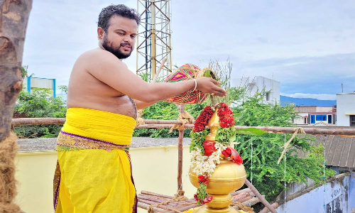 திண்டுக்கல் அஷ்டலட்சுமி கோவில் கும்பாபிஷேகம்