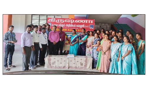 கிருஷ்ணா கல்வி நிறுவனத்தில் ஆசிரியர் தின விழா