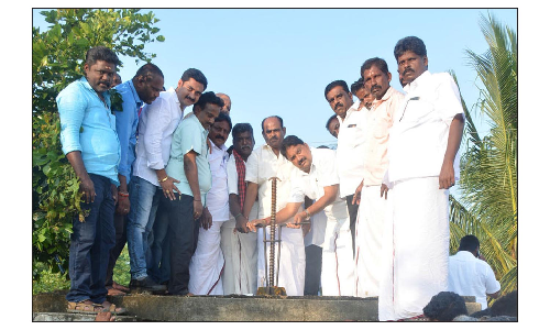 பர்கூர் ஒன்றியத்திற்கு படேதாள ஏரியில் இருந்து தண்ணீர்  -மதியழகன் எம்.எல்.ஏ. திறந்து வைத்தார்