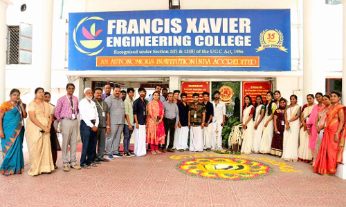 நெல்லை வண்ணார்பேட்டை எப்.எக்ஸ். பொறியியல் கல்லூரியில் ஓணம் பண்டிகை கொண்டாட்டம்