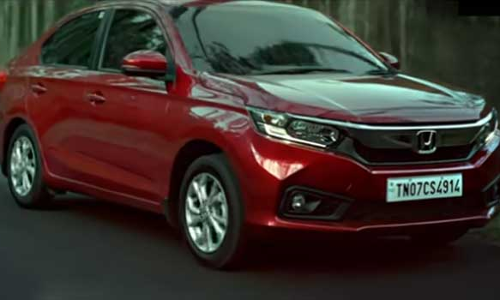 இந்திய விற்பனையில் புது மைல்கல் எட்டிய ஹோண்டா அமேஸ்